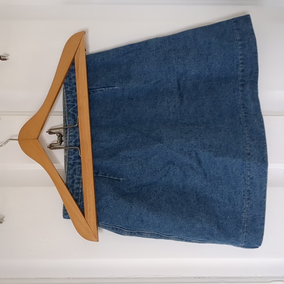 Denim mini skirt (American Apparel) - Picture 4 of 4